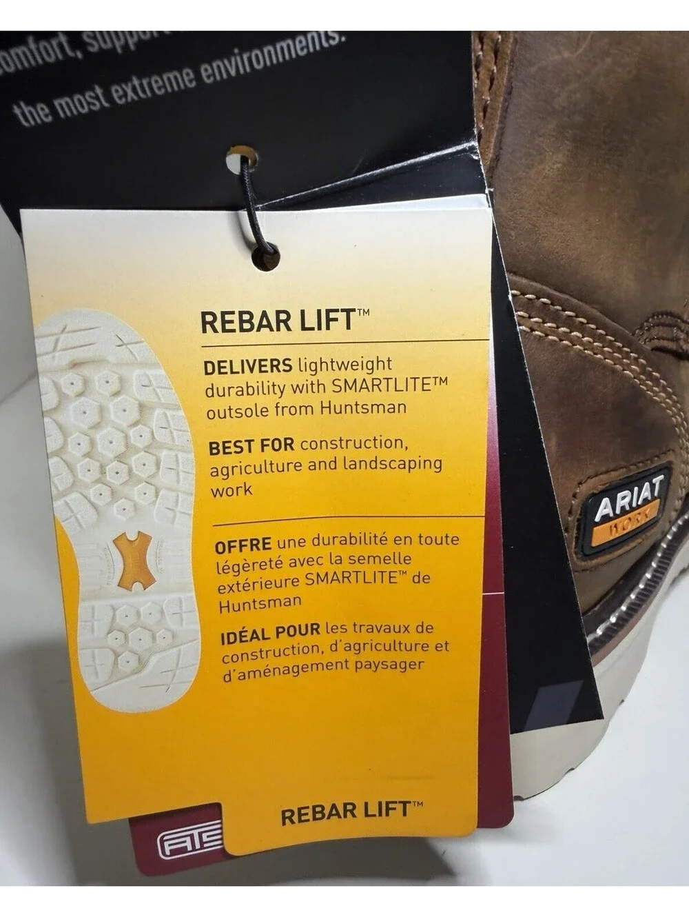 NEW Ariat Rebar Lift 8